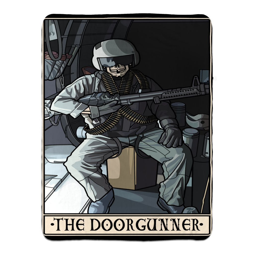 Door Gunner Fleece Sherpa Blanket