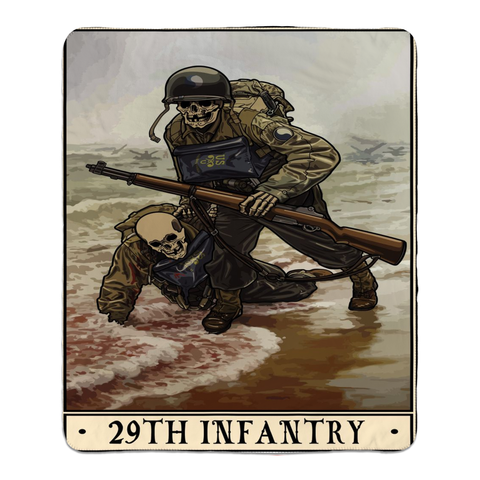 29th Infantry Fleece Blanket