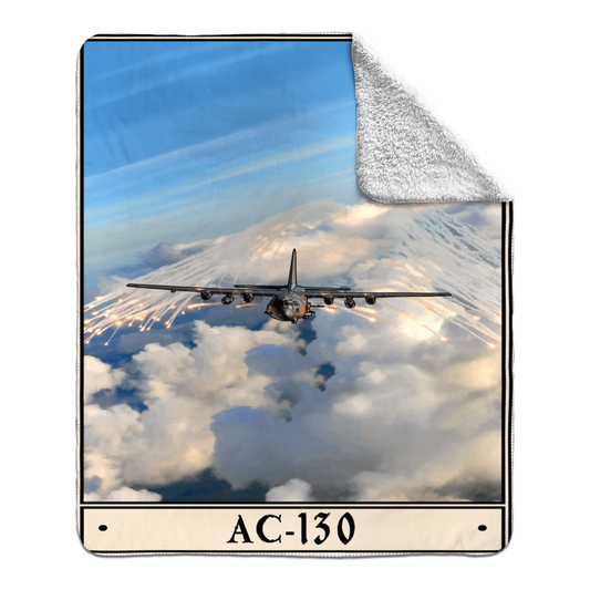 AC-130 Fleece Blanket