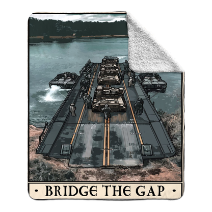 Bridge The Gap Fleece Blanket