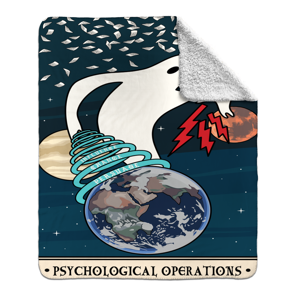 PSYOP Fleece Blanket