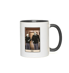 Judge Advocate General (JAG) Mug - 11 oz / White with Black Accents