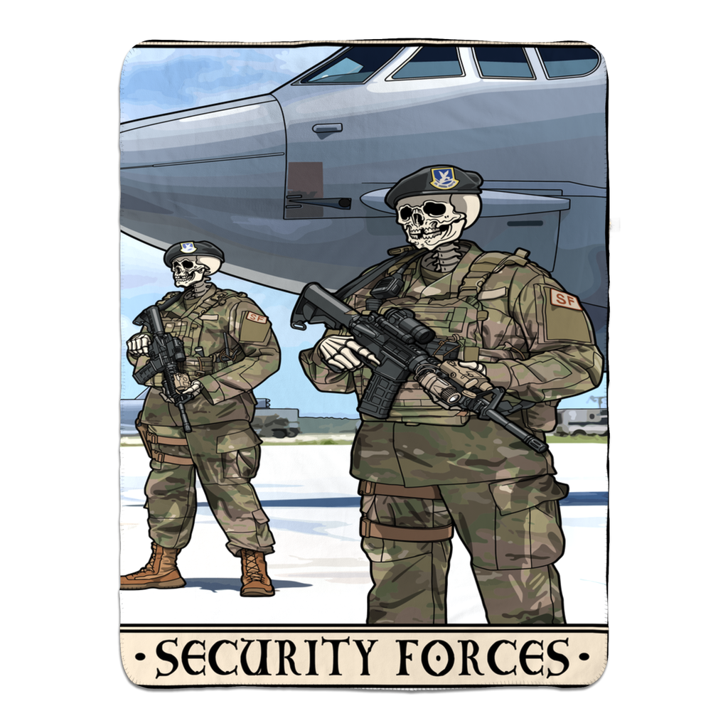 Security Forces Fleece Blanket