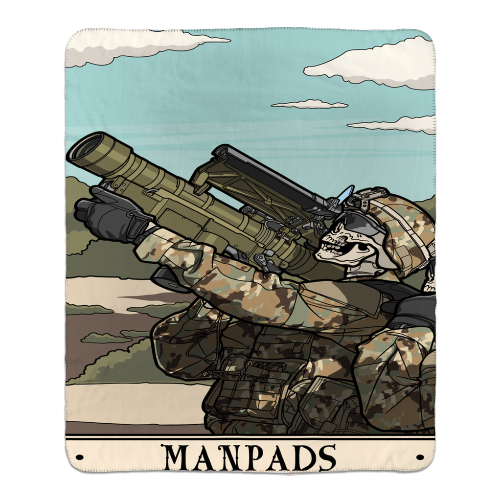 MANPADS Fleece Blanket