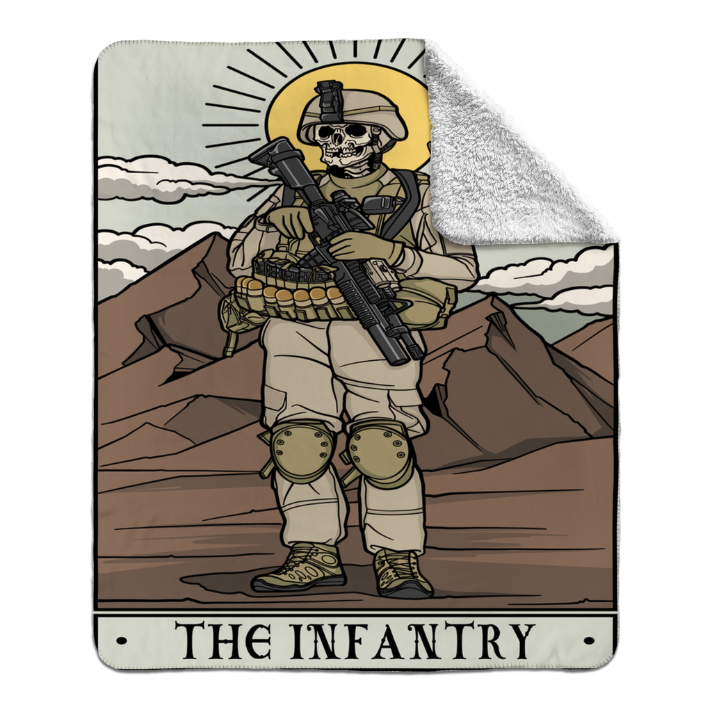Infantry Fleece Blanket