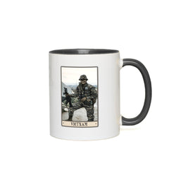 Vietnam Mug - 11 oz / White with Black Accents