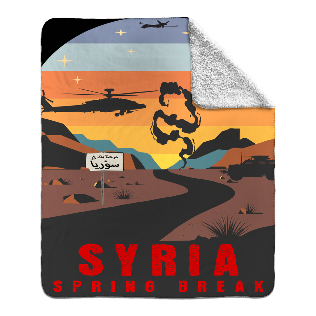 Syria Fleece Blanket