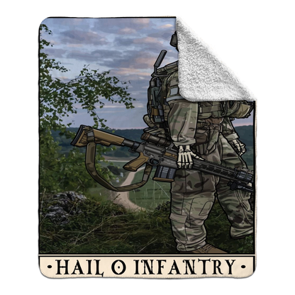 Hail O Infantry Fleece Blanket