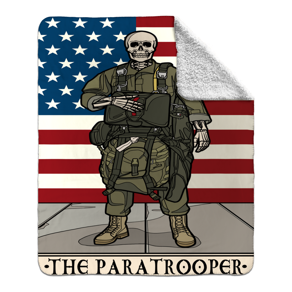 Paratrooper Fleece Blanket