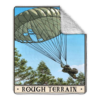 Rough Terrain Fleece Blanket