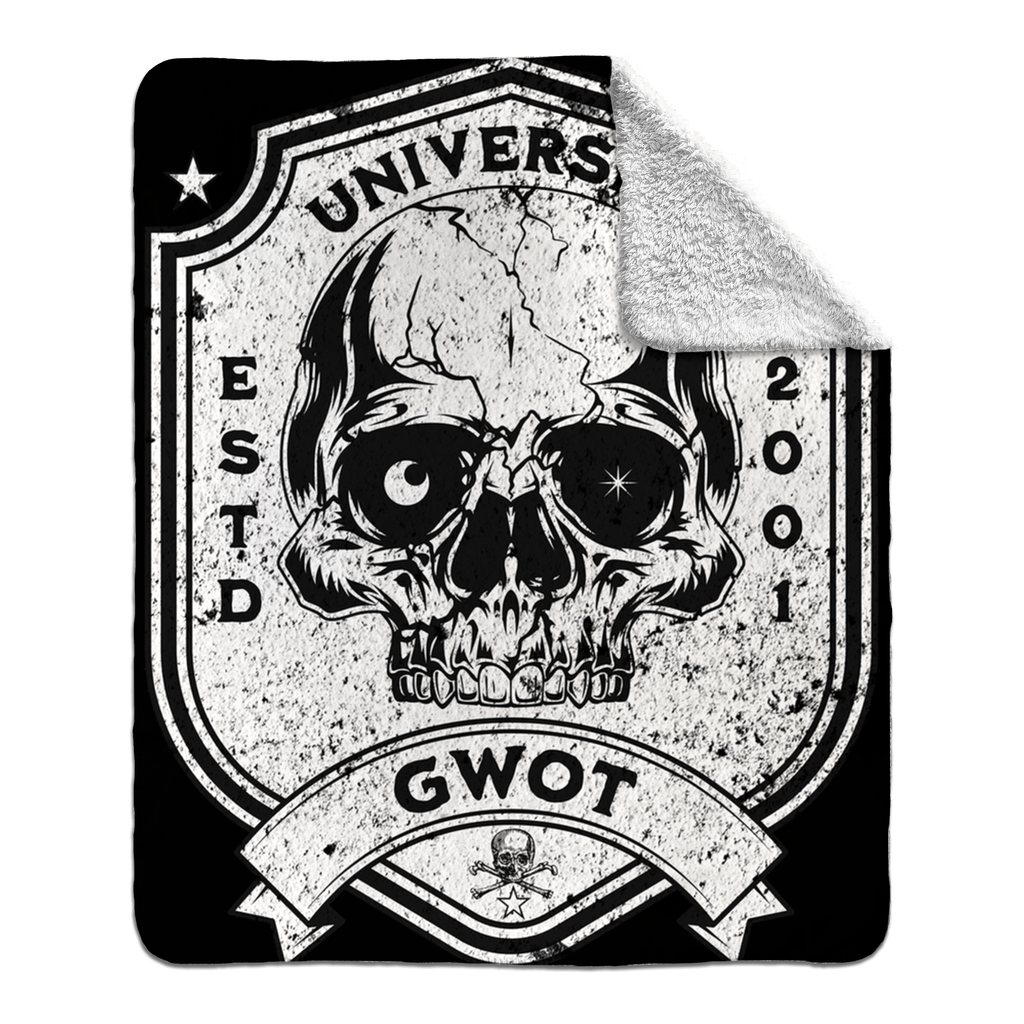 GWOT University Fleece Blanket