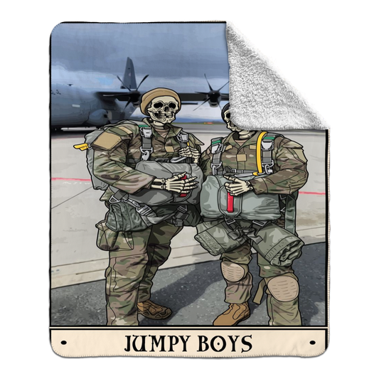 Jumpy Boy Fleece Blanket