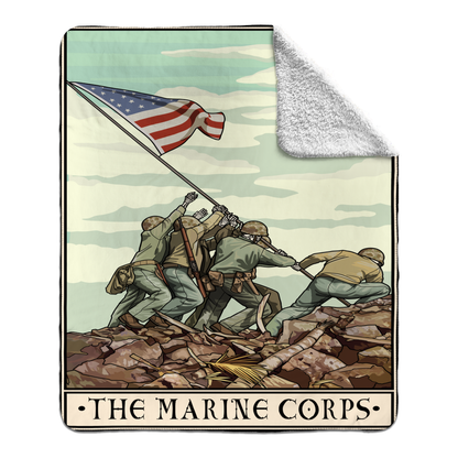 USMC Fleece Blanket