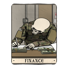 Finance Fleece Blanket