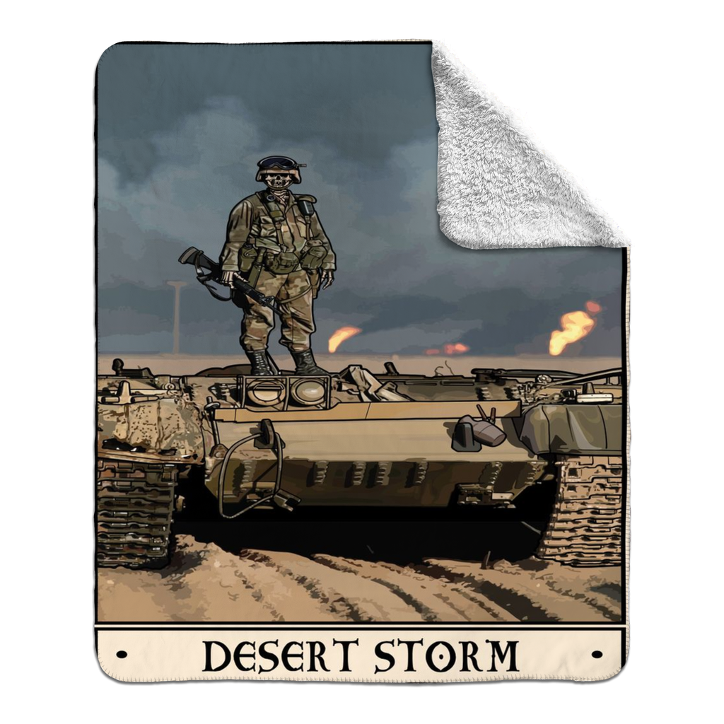 Desert Storm Fleece Blanket