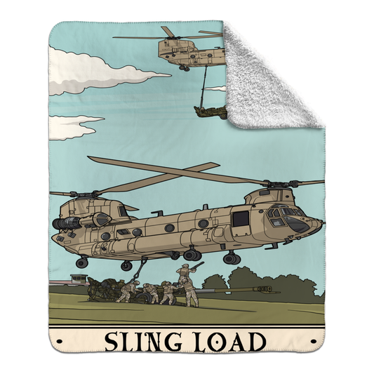 Slingload Fleece Sherpa Blanket