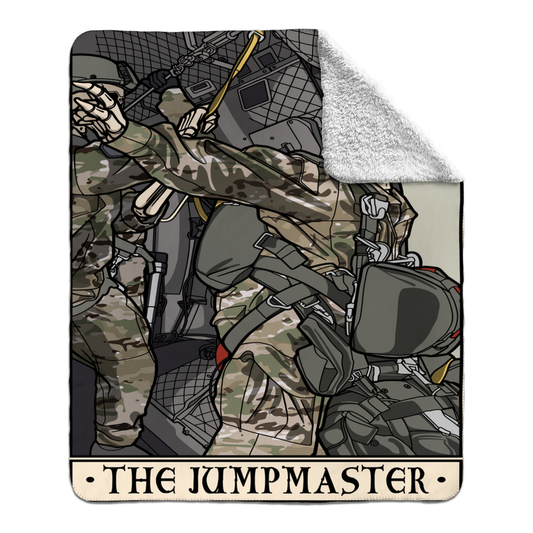 Jumpmaster Fleece Sherpa Blanket
