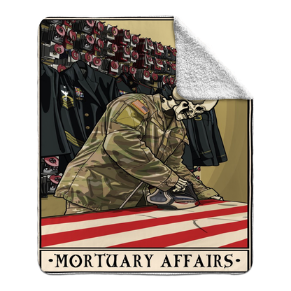 Mortuary Affairs Fleece Blanket