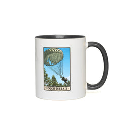 Rough Terrain Mug - 11 oz / White with Black Accents