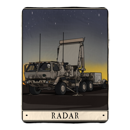 Radar Fleece Blanket