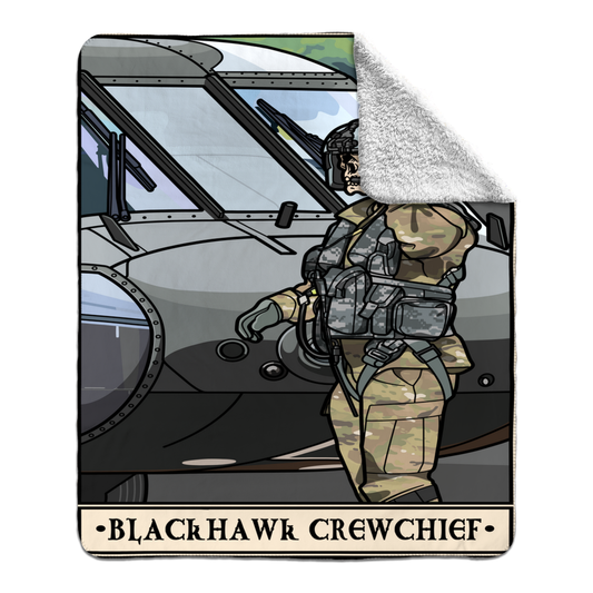 Blackhawk Crewchief Fleece Sherpa Blanket