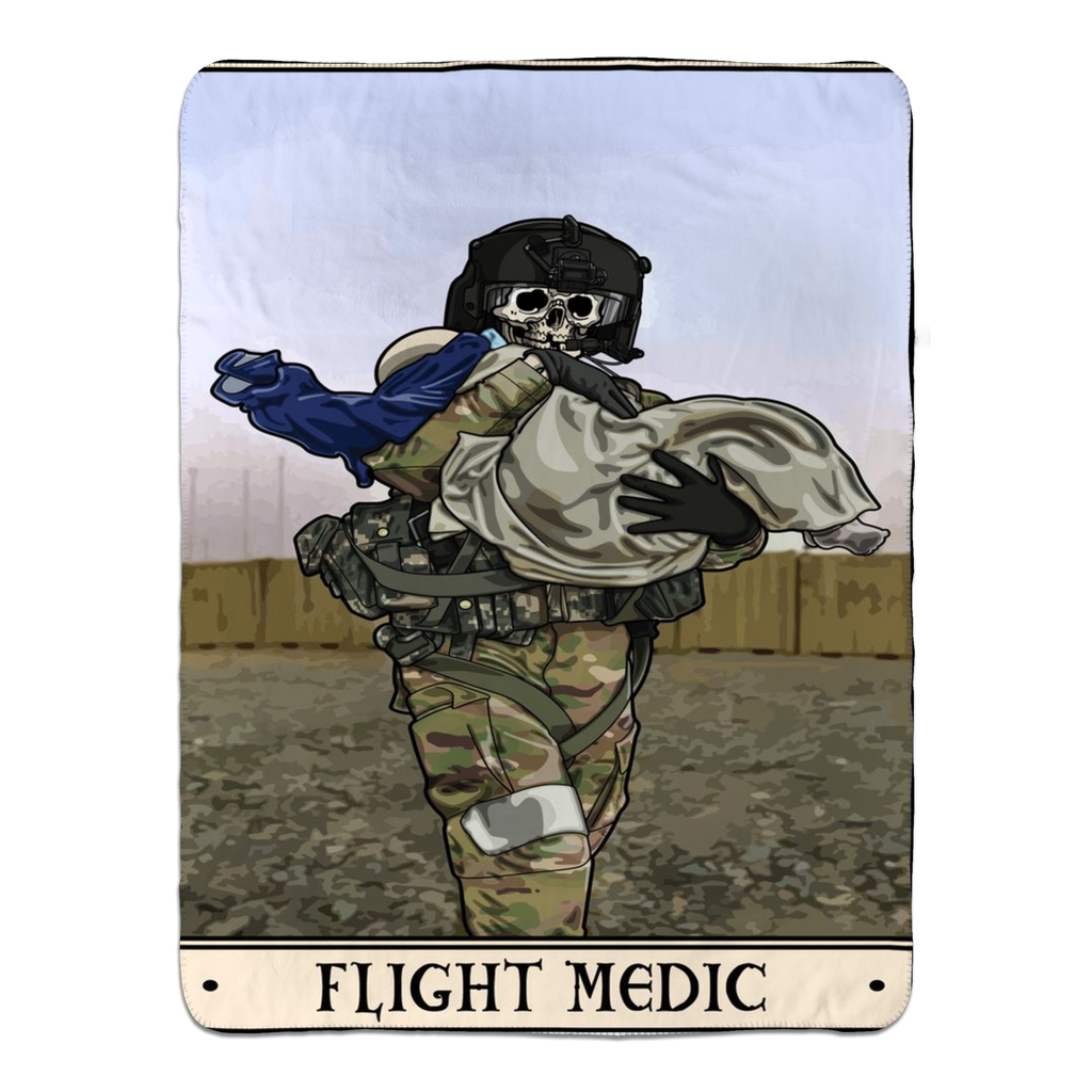 Flight Medic Fleece Blanket