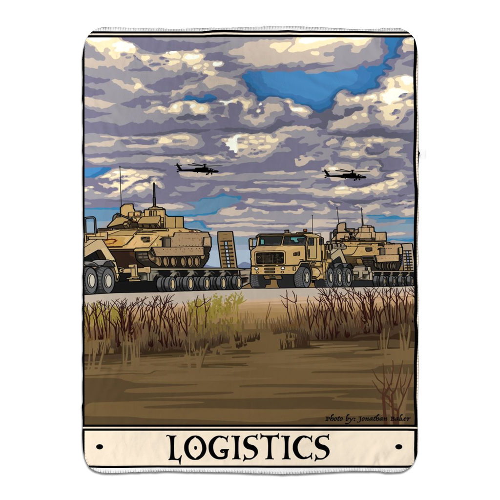 Logistics Fleece Blanket