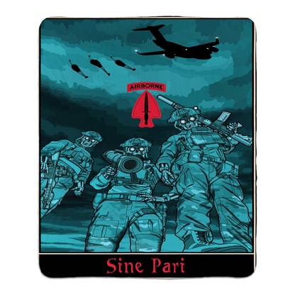 Sine Pari Fleece Blanket