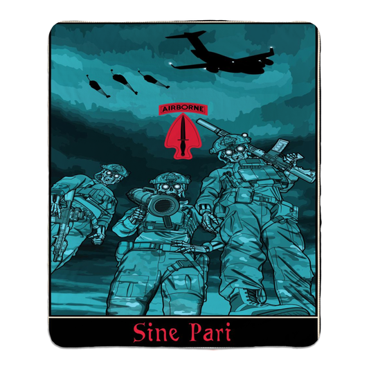 Sine Pari Fleece Blanket