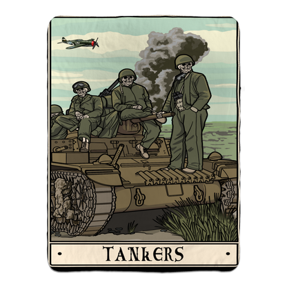 Tankers Fleece Blanket