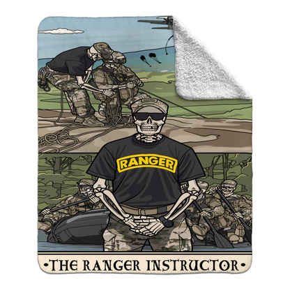 Ranger Instructor Fleece Blanket