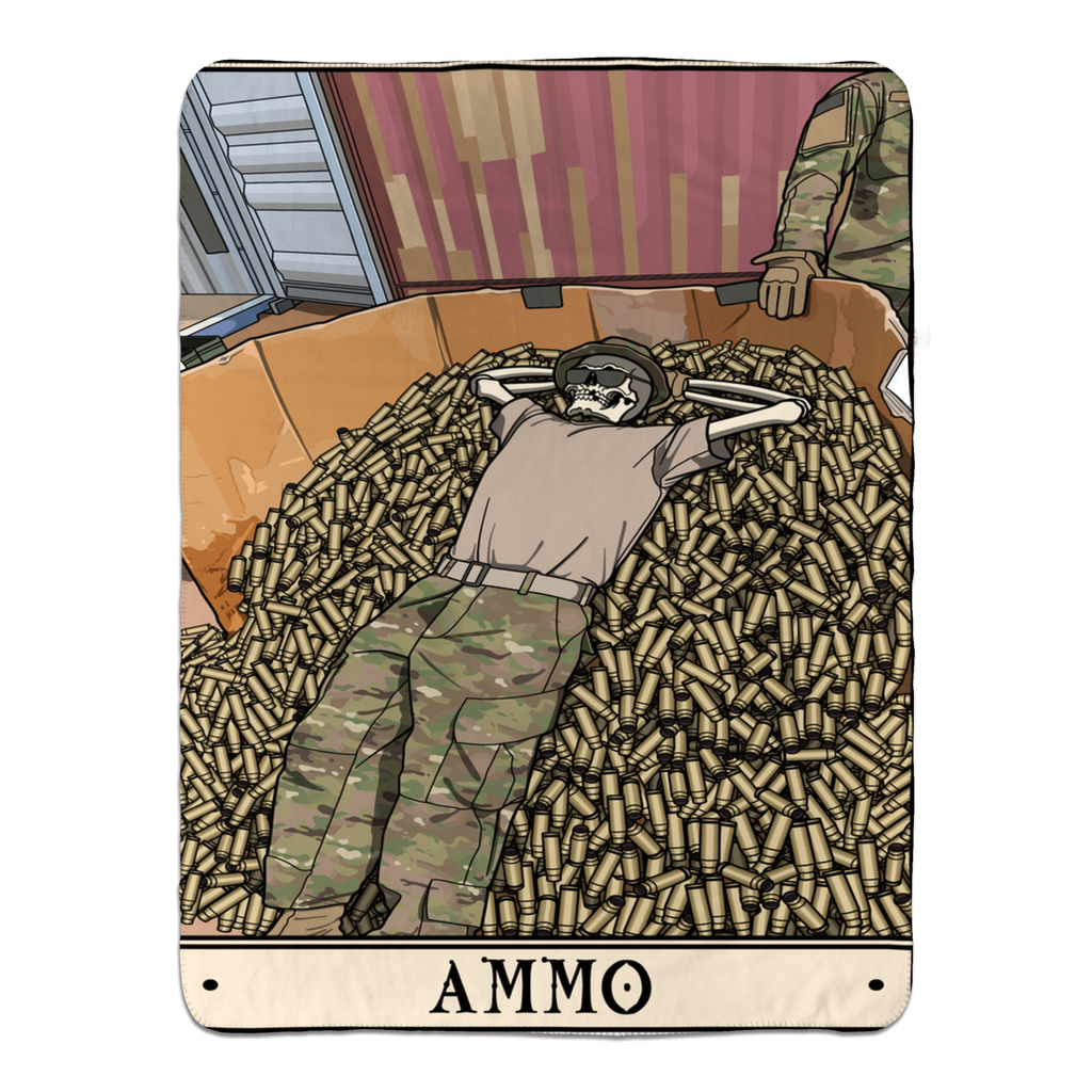 Ammo Fleece Blanket