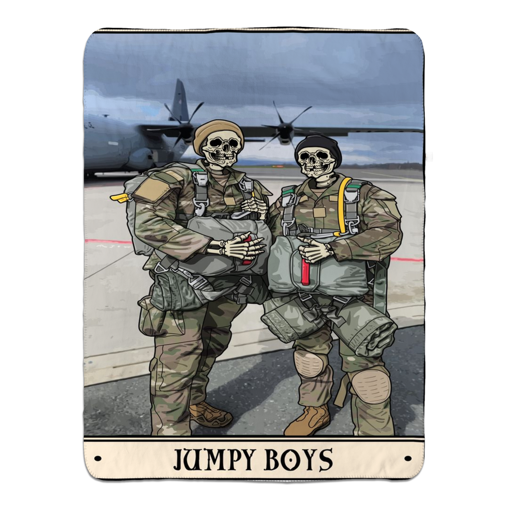 Jumpy Boy Fleece Blanket