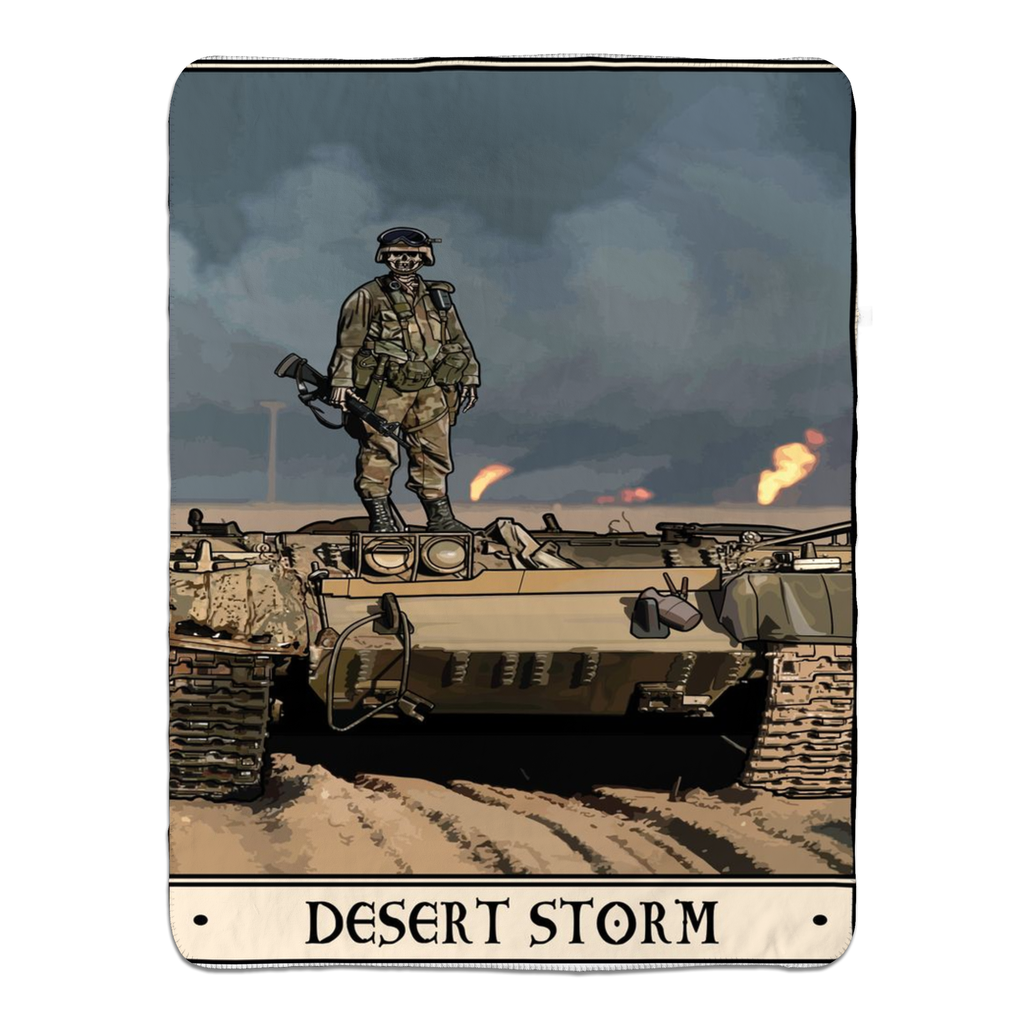 Desert Storm Fleece Blanket