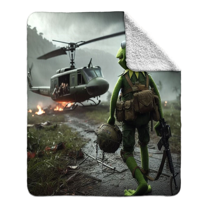 Back To The Swamp Fleece Blanket