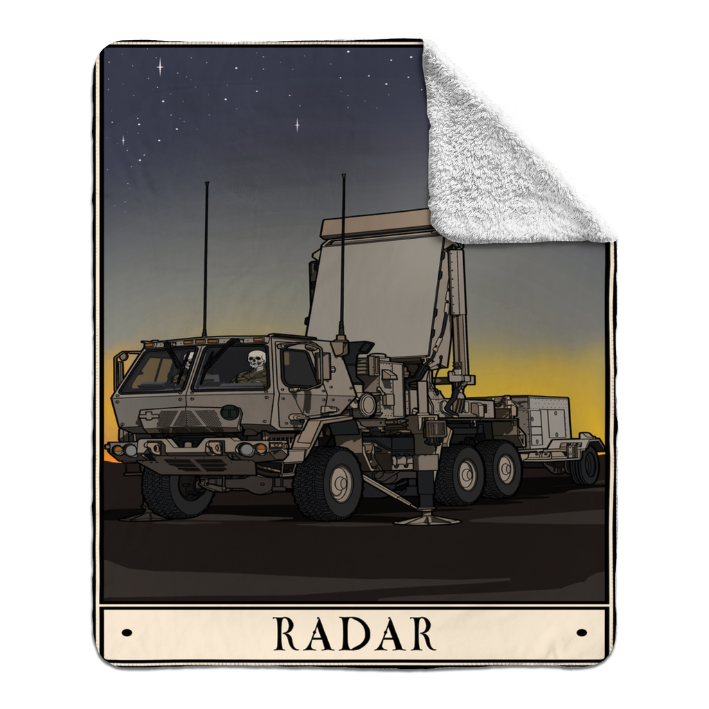 Radar Fleece Blanket