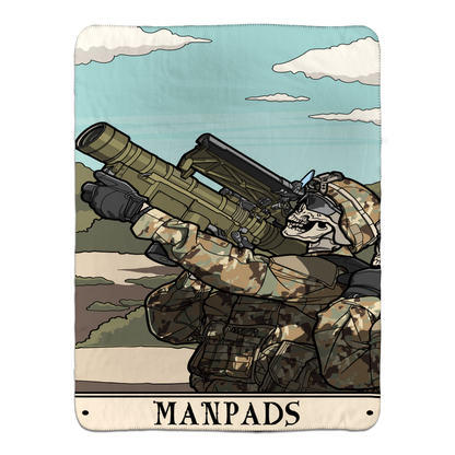 MANPADS Fleece Blanket