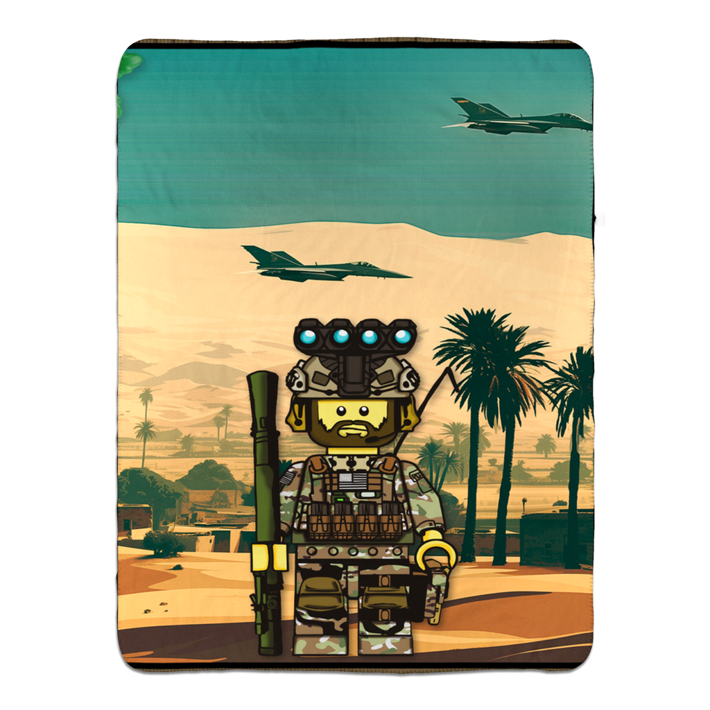 Brickman Fleece Blanket