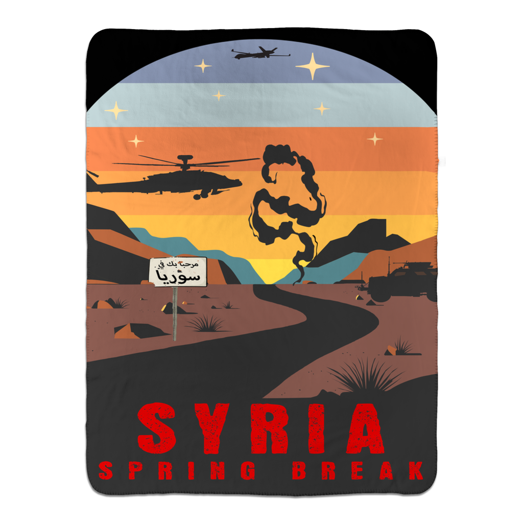 Syria Fleece Blanket