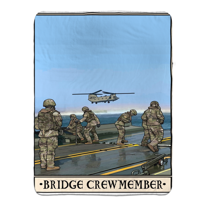 Bridge Crewmember Fleece Blanket