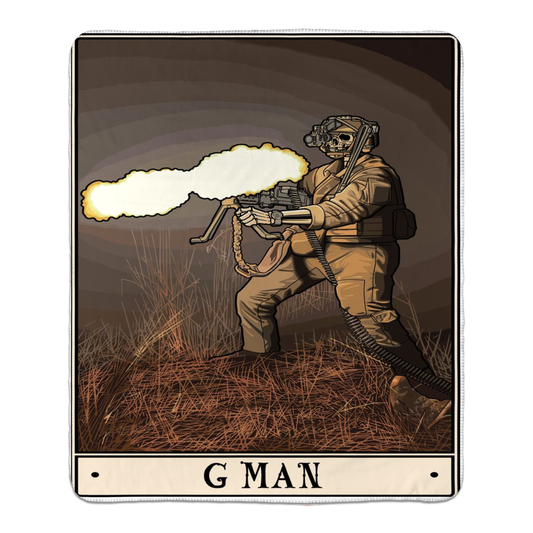 G Man Fleece Blanket