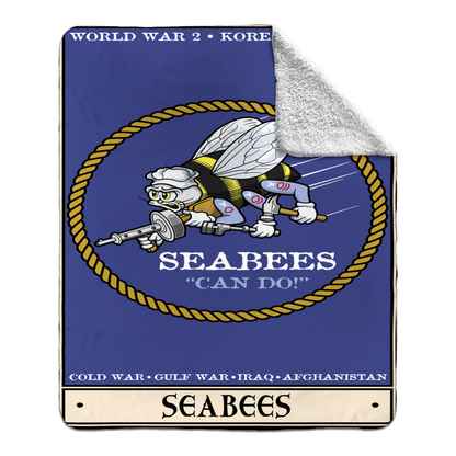 Seabees Fleece Blanket