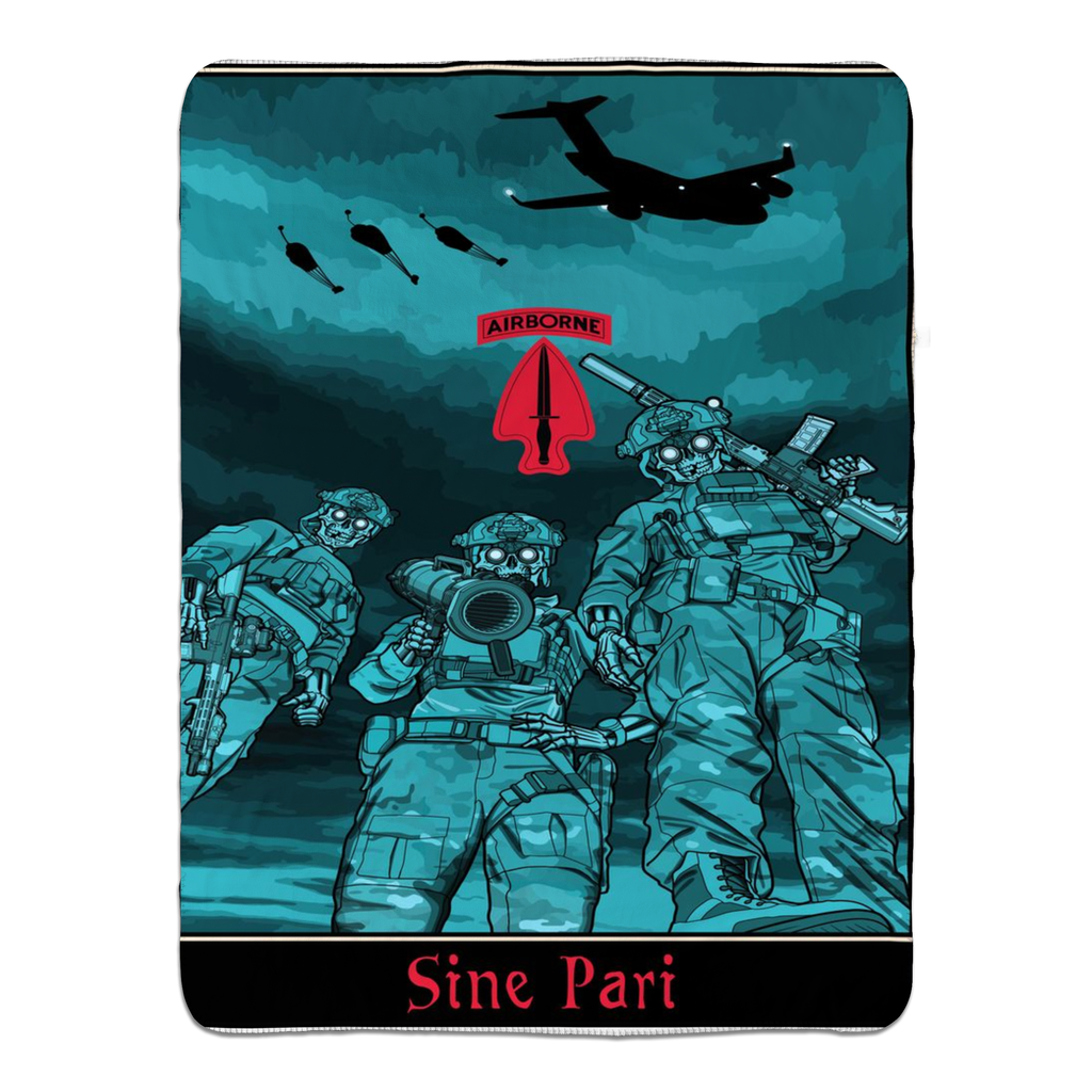 Sine Pari Fleece Blanket