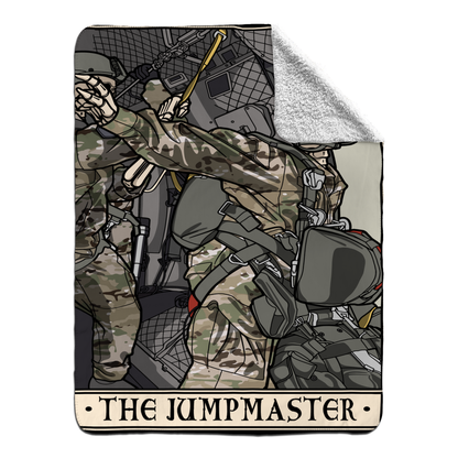 The Jumpmaster Fleece Sherpa Blanket