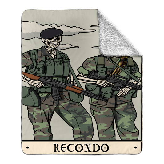 Recondo Fleece Sherpa Blanket