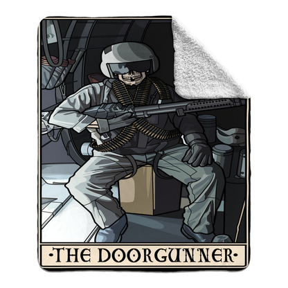 Door Gunner Fleece Blanket