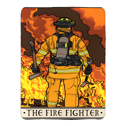 Firefighter Fleece Blanket