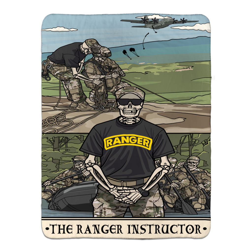 Ranger Instructor Fleece Blanket