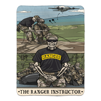 Ranger Instructor Fleece Blanket