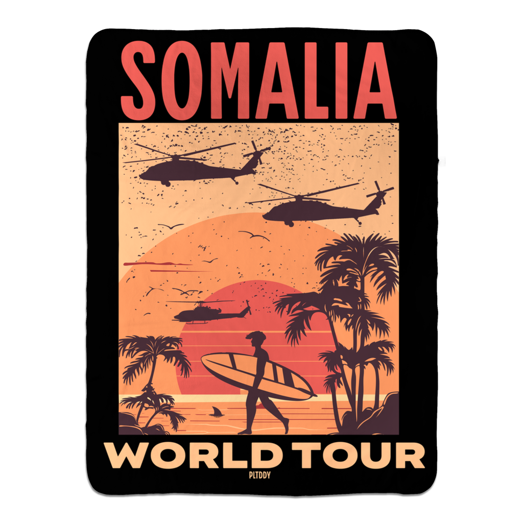 Somalia Fleece Blanket